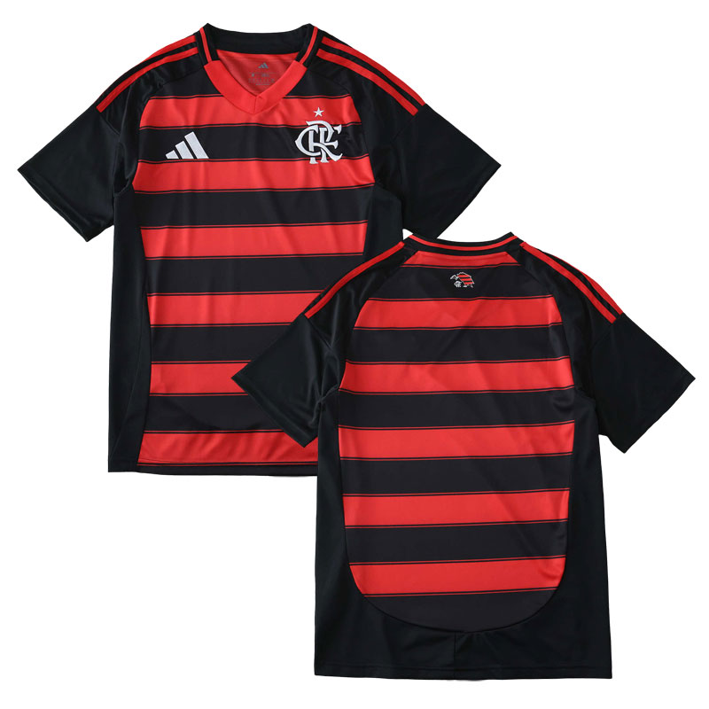 Pánský dres s krátkým rukávem CR Flamengo Fotbalový Dresy 2025-26 Domácí